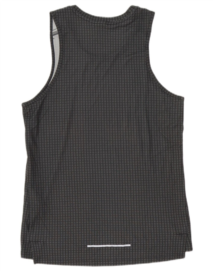 Nike Dri Fit majica mali sivi karirani poliester