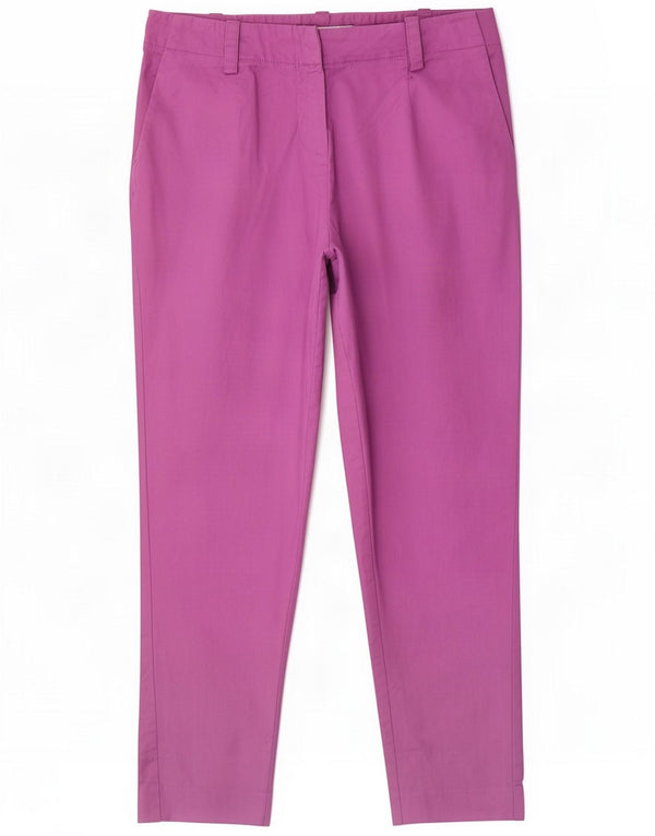 Boden ženske sužene chino hlače UK 14 Large W32 L26 Ljubičasti pamuk