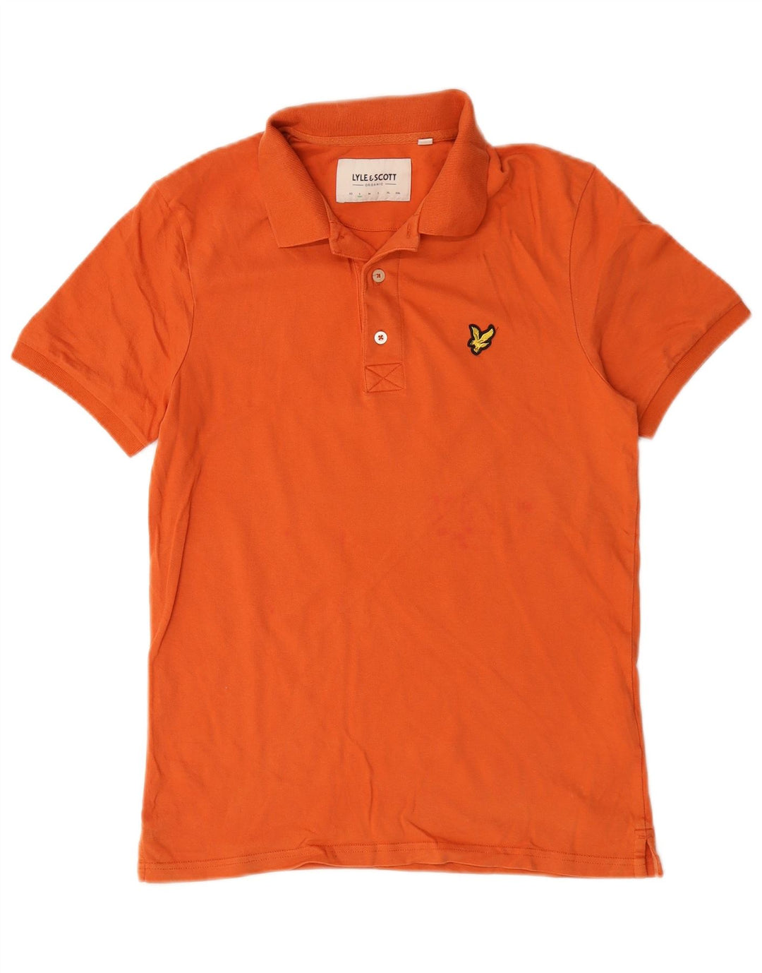 Lyle & Scott muška polo majica Mala narančasta pamuk