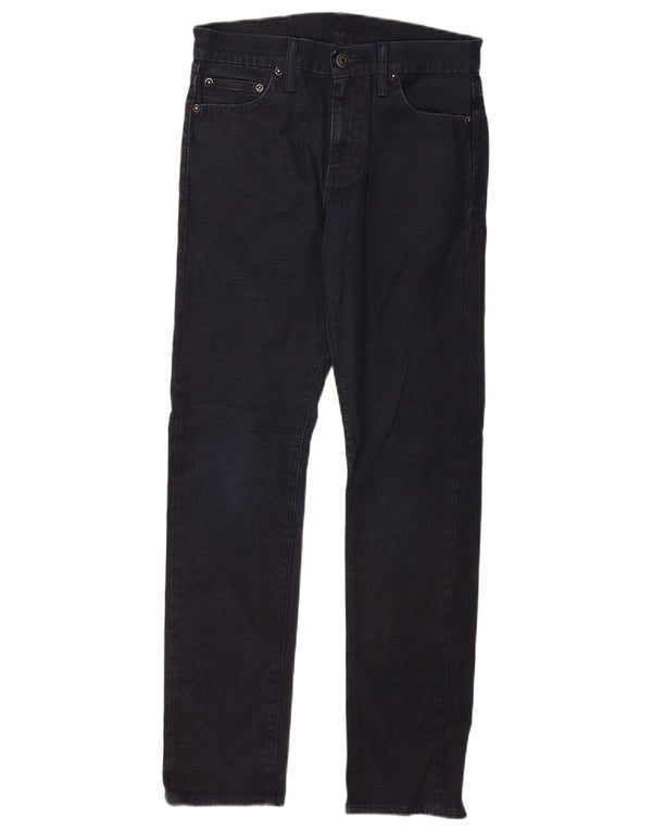 Levi's muške uske traperice W30 L32 tamnoplavi pamuk