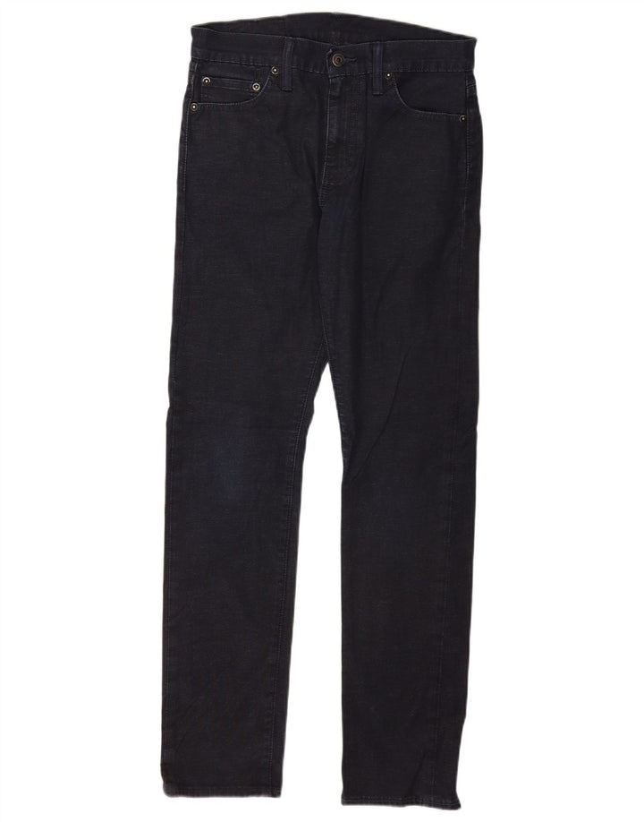 Levi's muške uske traperice W30 L32 tamnoplavi pamuk