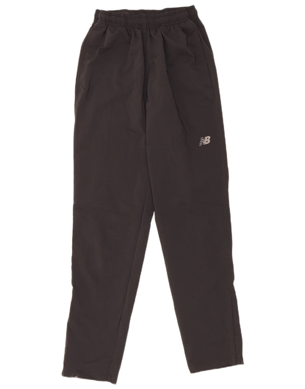 New Balance muške trenirke male crne poliesterske hlače