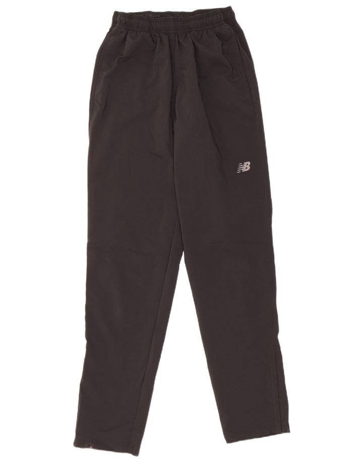 New Balance muške trenirke male crne poliesterske hlače