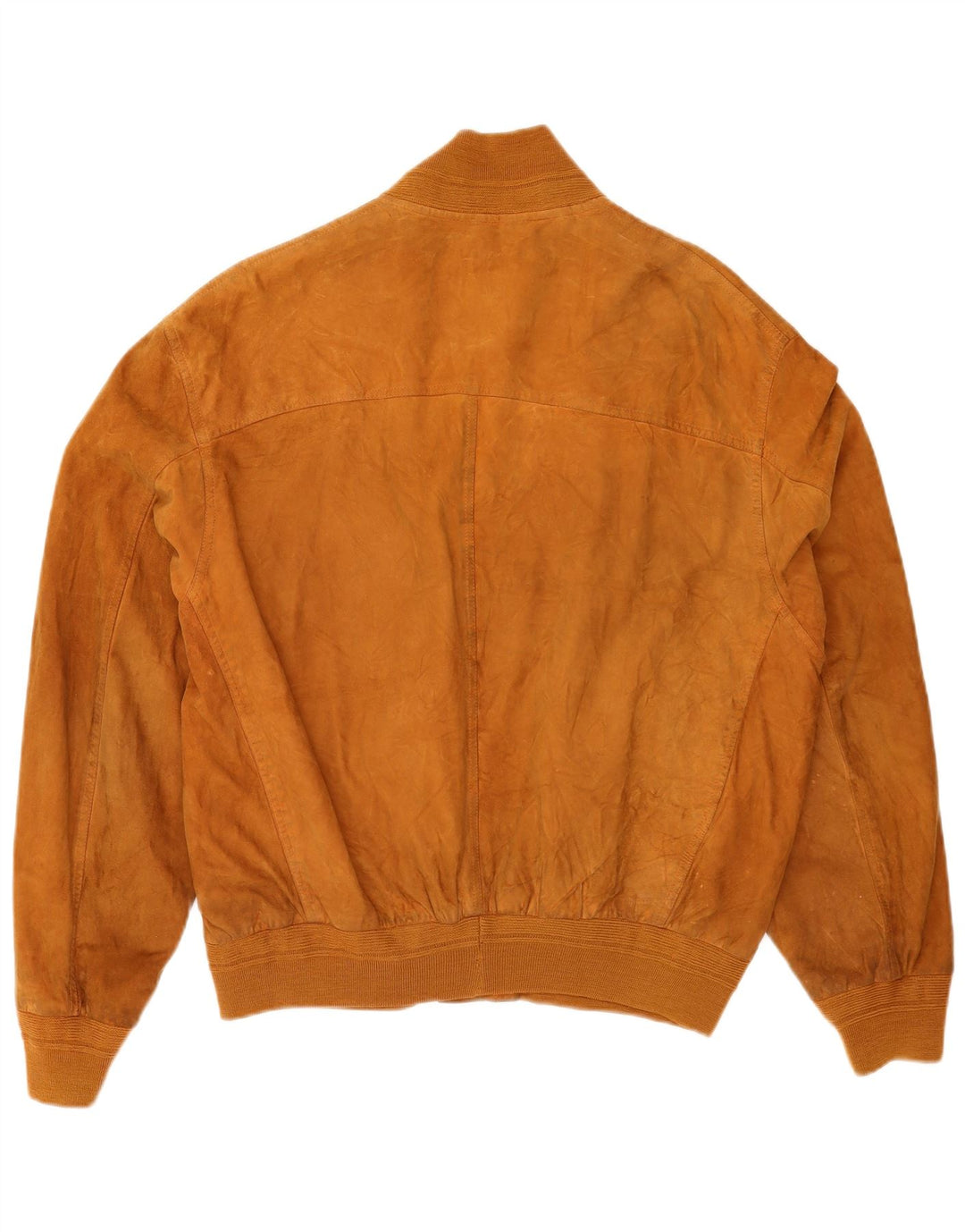 Vintage muška bomber jakna od brušene kože IT 52 XL smeđa koža