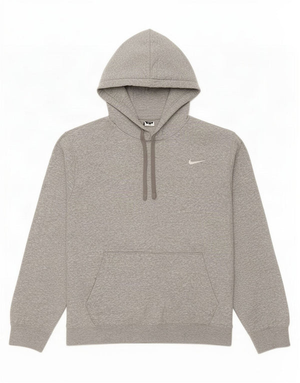 Nike muška majica s kapuljačom Veliki sivi flekasti pamuk