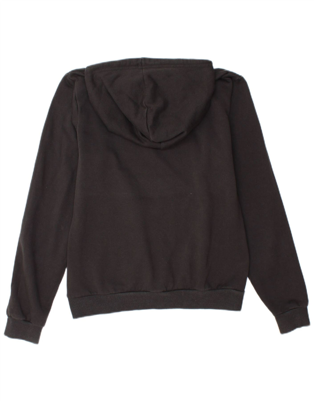 Puma ženska majica s kapuljačom s kapuljačom UK 12 Srednje crni pamuk