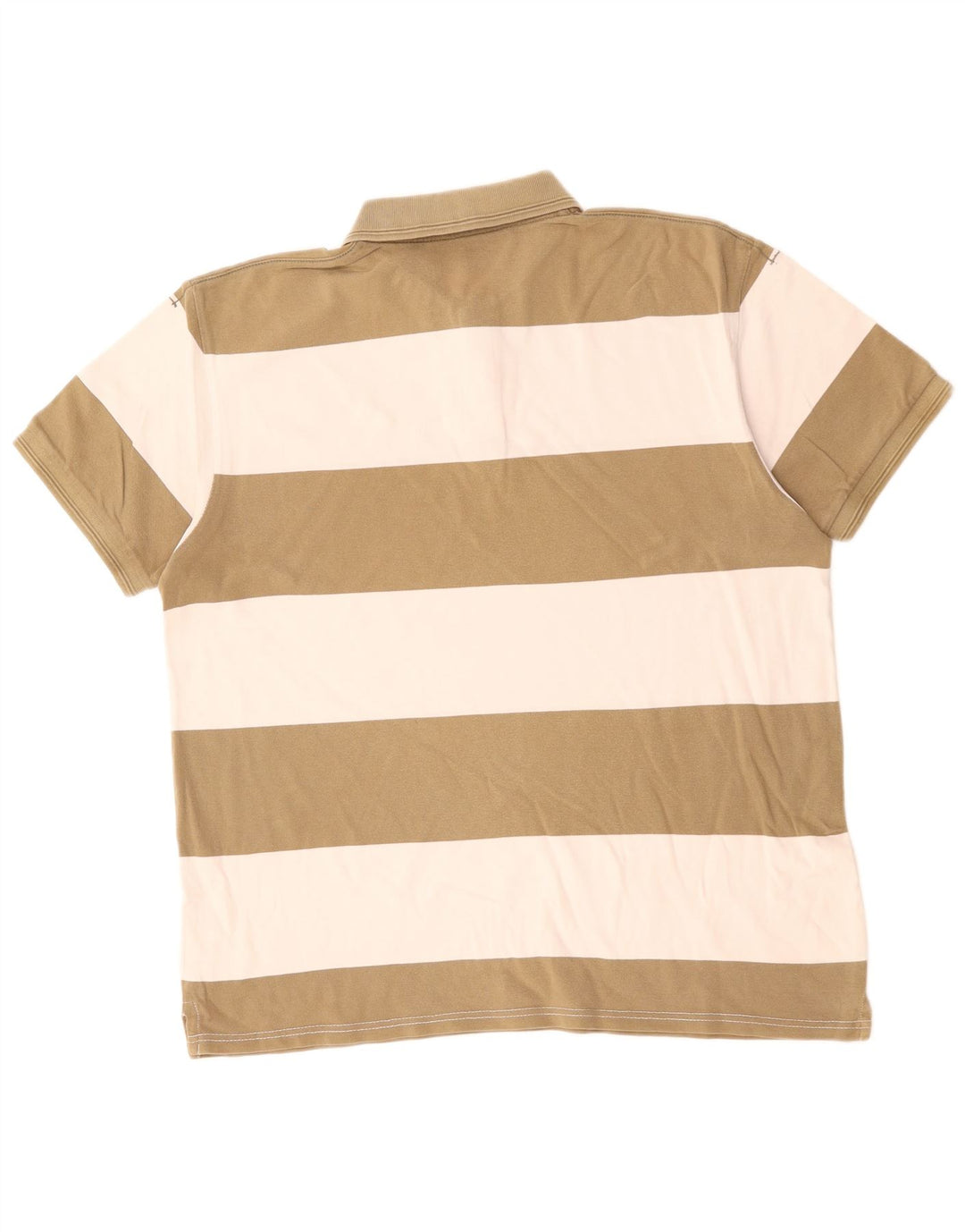 LEVI'S muška polo majica za ragbi, veliki kaki prugasti pamuk