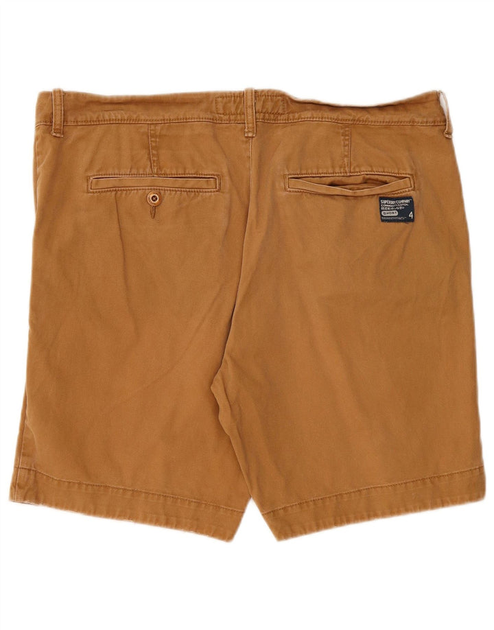 SUPERDRY Muške kratke hlače Chino 2XL W42 Bež pamuk