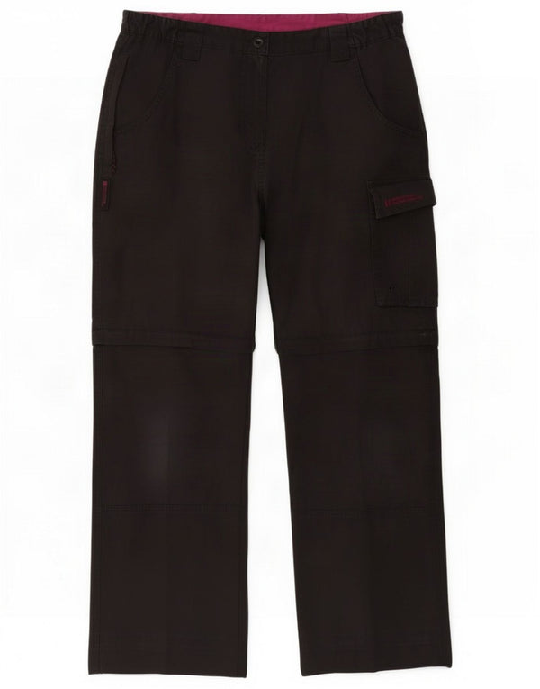 Mountain Warehouse Ženske kargo hlače UK 12 Medium W30 L27 Black