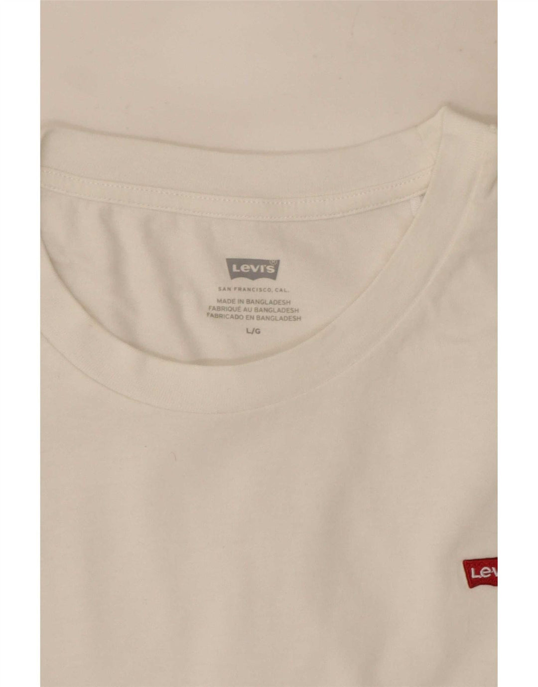 Levi's ženska majica kratkih rukava UK 14 velika bijela