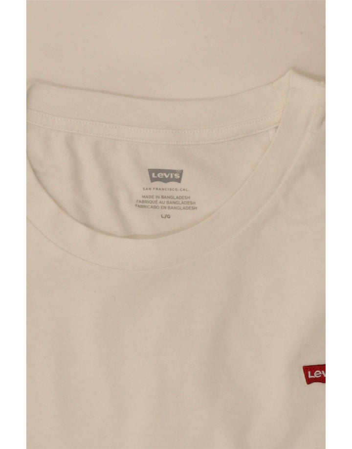 Levi's ženska majica kratkih rukava UK 14 velika bijela