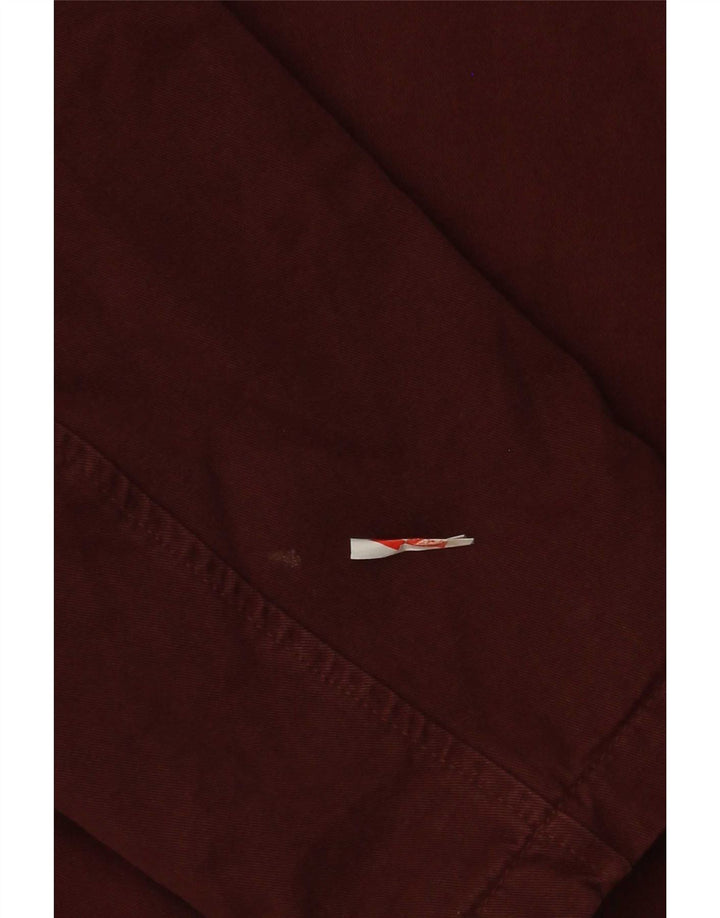 Zara muška bomber jakna UK 40 Large Burgundy Pamuk