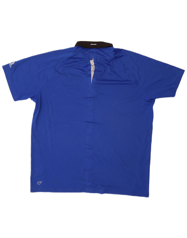 PUMA muška polo majica 3XL plavi poliester