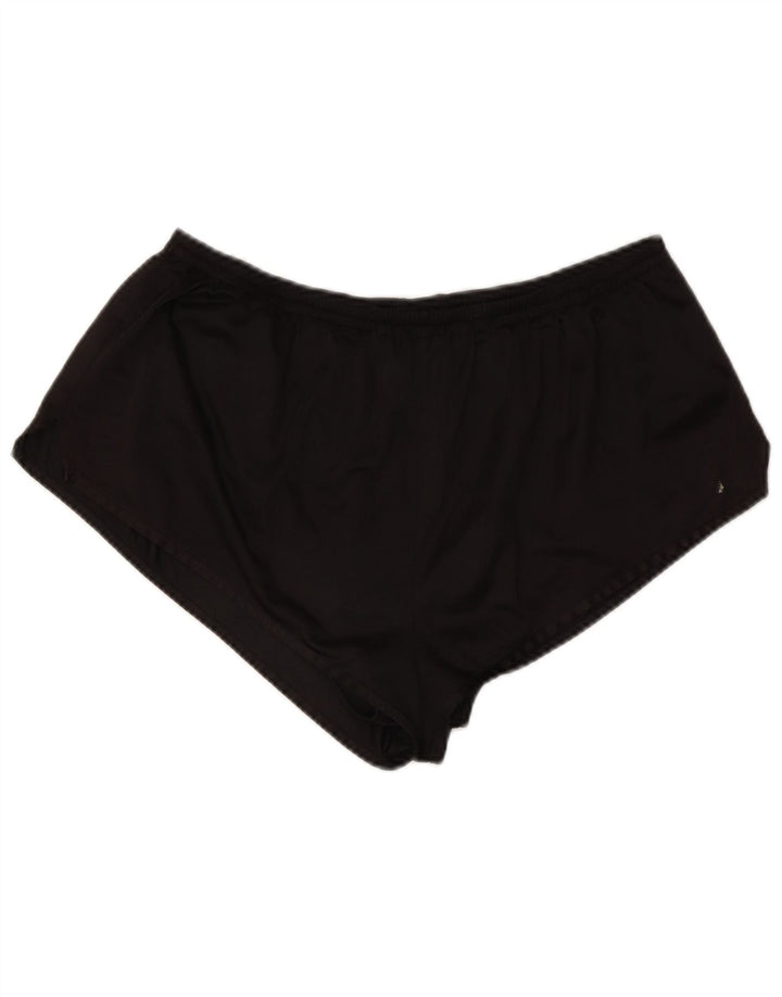 NIKE Womens Sport Shorts UK 22 3XL  Black Polyester