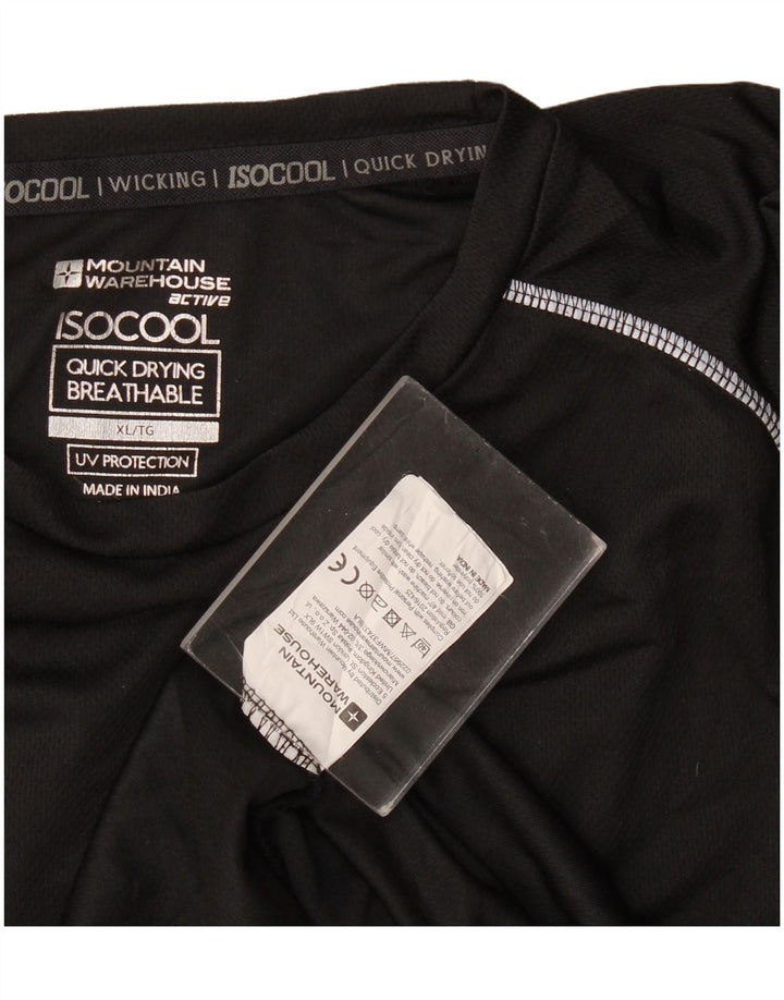 Mountain Warehouse Muška IsoCool majica XL crni poliester