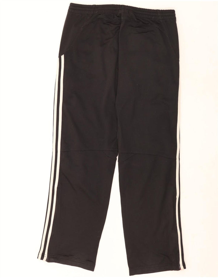 Adidas muške trenirke srednje crne poliesterske hlače