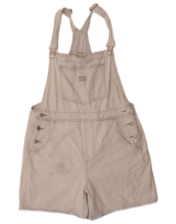 Levi's ženske hlače Dungarees Denim kratke hlače Large W34 plavi pamuk