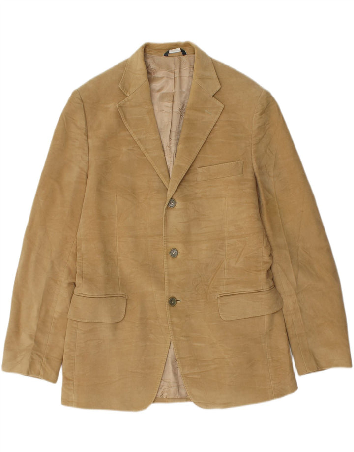Boggi muška jakna sa 3 gumba IT 50 Large Beige Cotton
