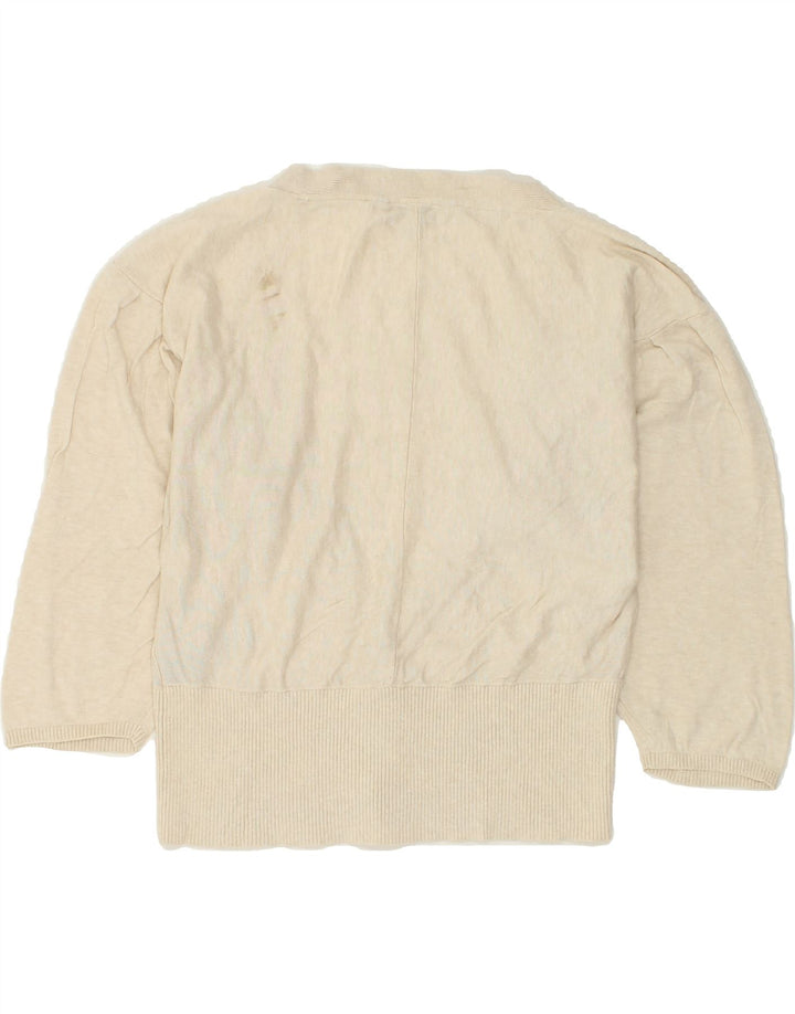 FAT FACE Girls Cardigan Sweater 15-16 Years Beige Cotton | Vintage Fat Face | Thrift | Second-Hand Fat Face | Used Clothing | Messina Hembry 
