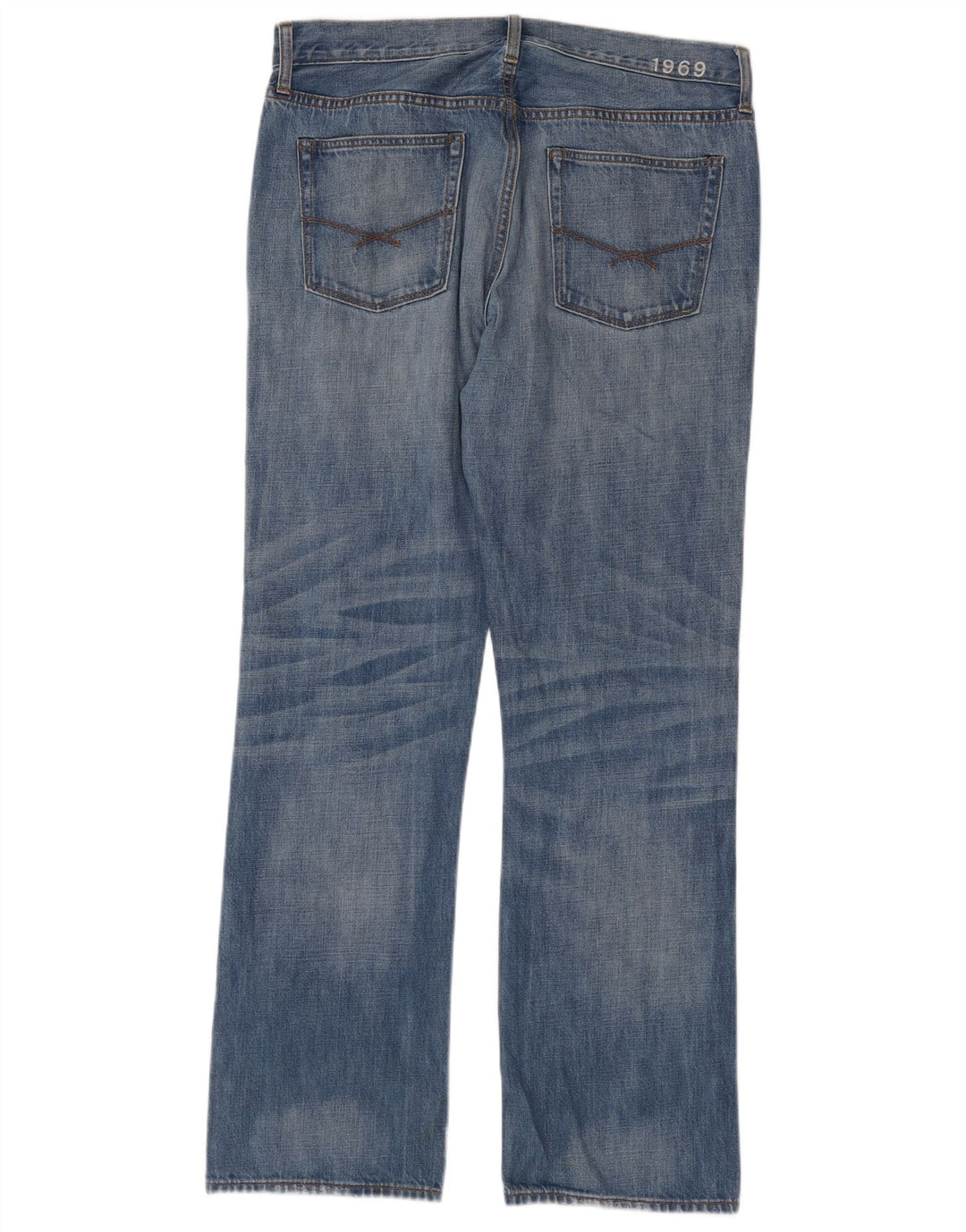 Muške traperice Gap Bootcut W34 L34 Plavi pamuk
