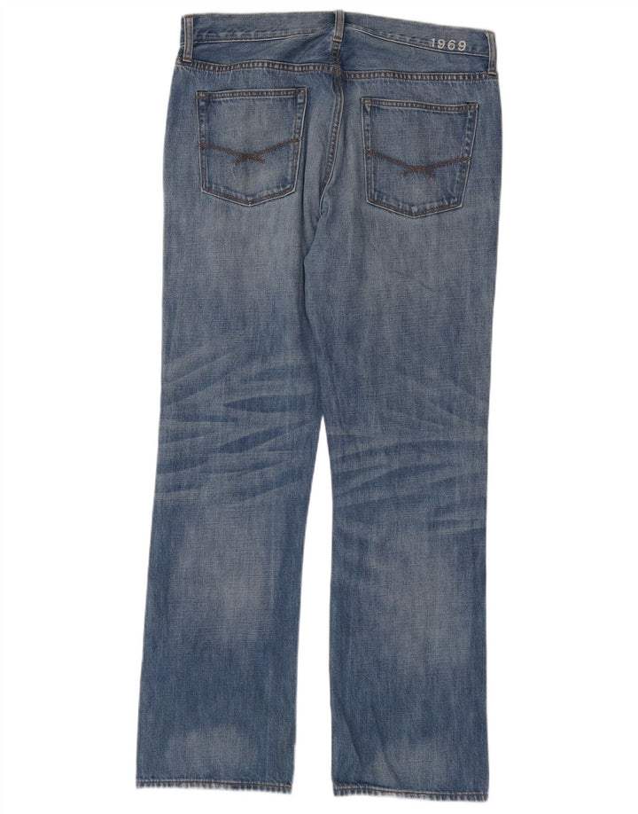 Muške traperice Gap Bootcut W34 L34 Plavi pamuk