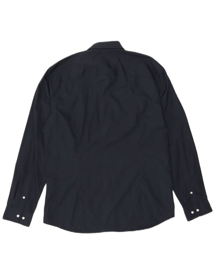 JACK & JONES muška košulja XL tamnoplavi poliester