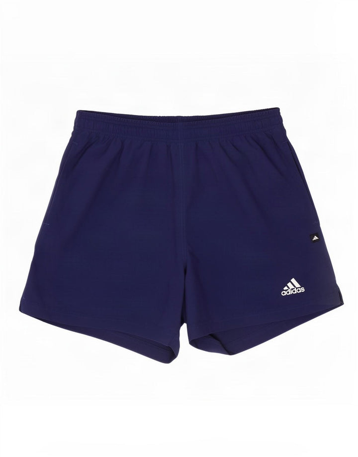 Adidas muške sportske kratke hlače velike tamnoplave poliesterske boje