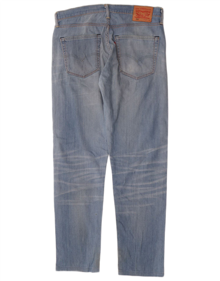 Levi's muške 508 sužene traperice W32 L31 plavi pamuk