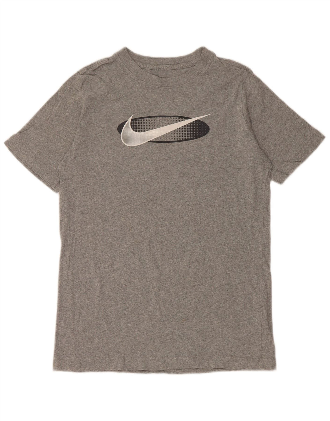 NIKE Boys Graphic T-Shirt Top 13-14 Years XL sivi flekasti pamuk