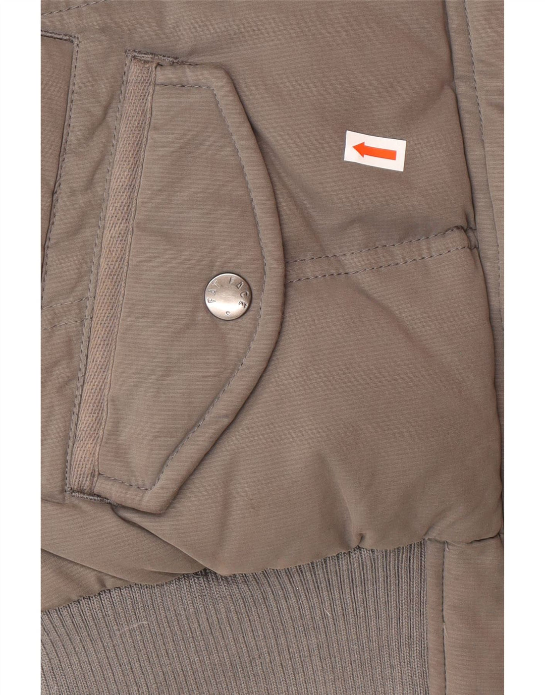 Fat Face Ženska podstavljena jakna UK 8 Mala siva poliester