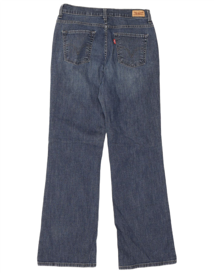 Levi's ženske 512 Bootcut traperice US 12 Large W30 L31 plavi pamuk