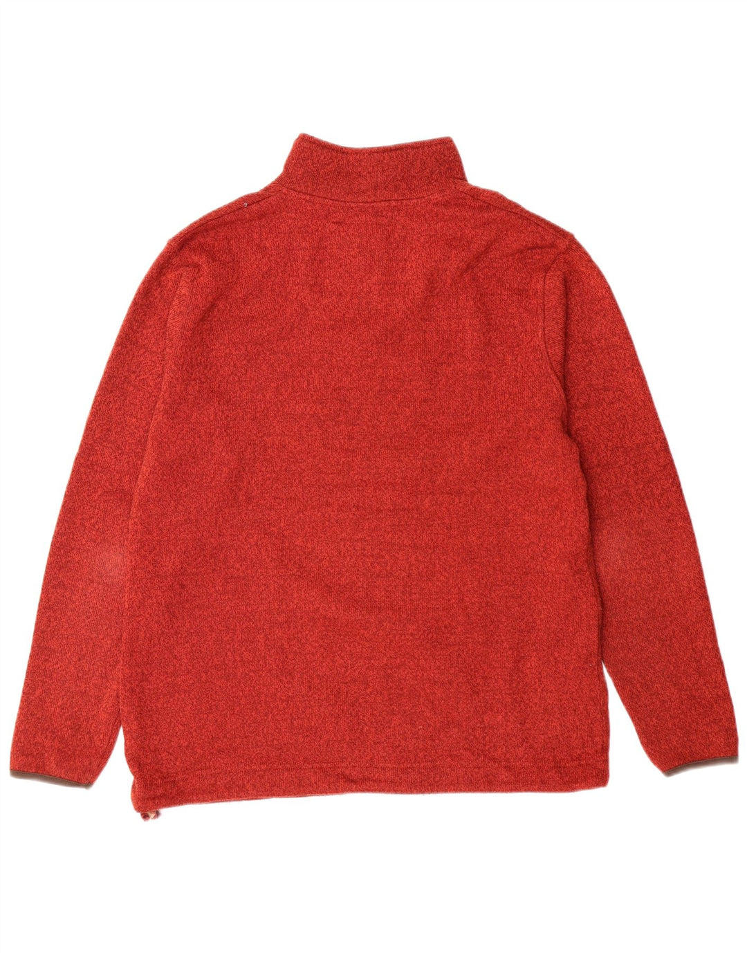 Weird Fish Muška dukserica s patentnim izrezom i velikim crvenim pjegama od poliestera