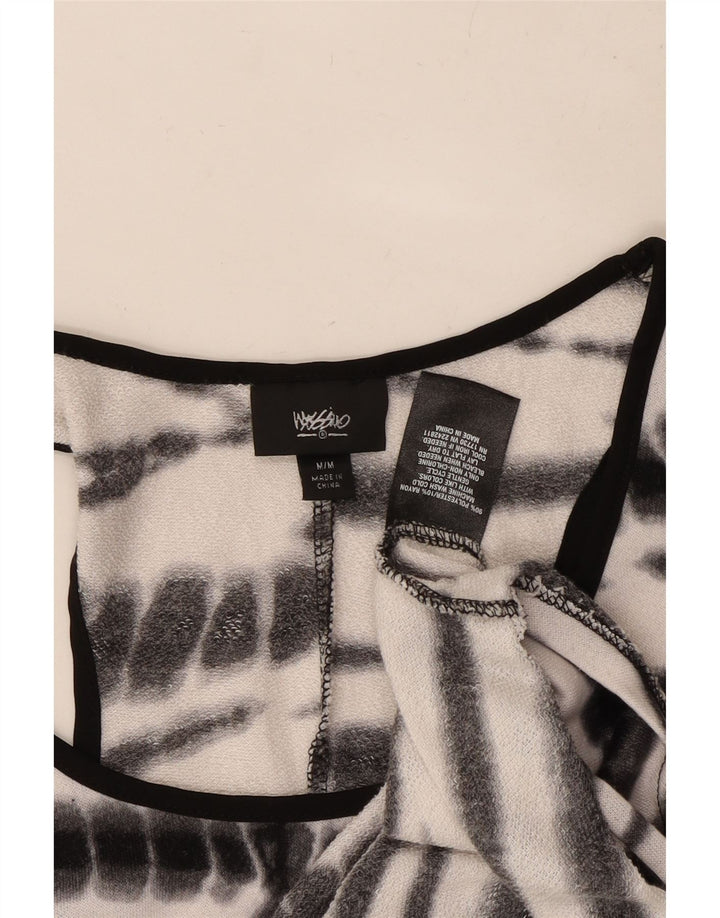 MOSSIMO ženska haljina bez rukava T-shirt UK 12 srednje bijele boje na kravatu