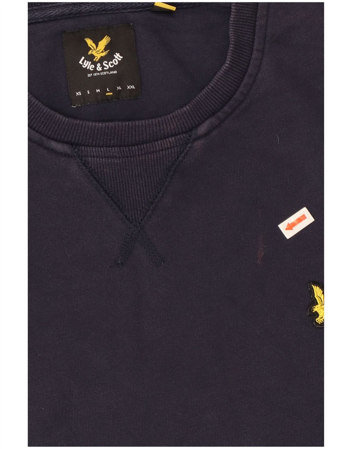 Lyle & Scott muška trenirka, veliki tamnoplavi pamuk