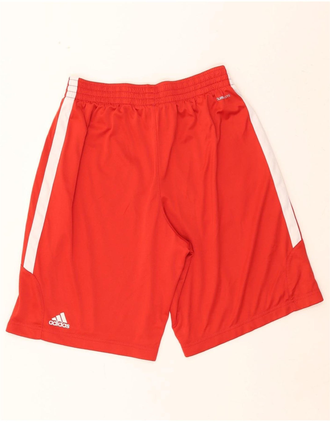 ADIDAS Mens Climalite Sport Shorts Small Red Polyester Vintage Adidas and Second-Hand Adidas from Messina Hembry 