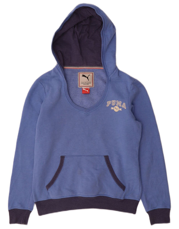 Puma ženska majica s kapuljačom UK 10 Small Blue Colourblock