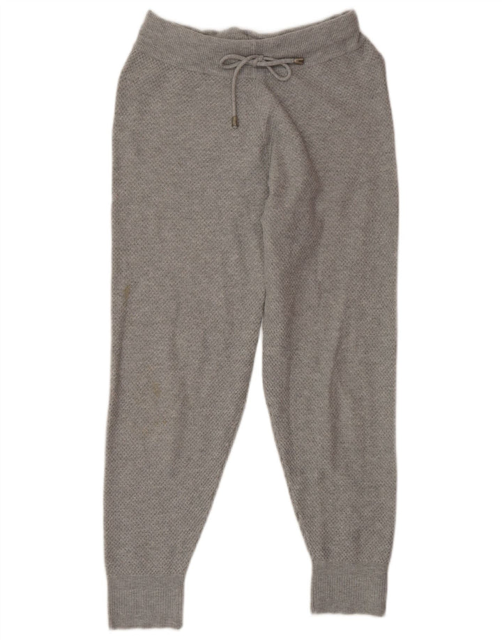 Marks & Spencer Ženska pletena trenirka Hlače Joggers UK 10 Male sive