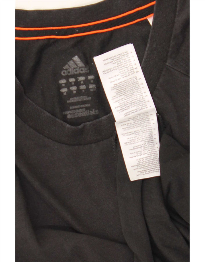 Adidas muška majica Climalite, srednji crni pamuk