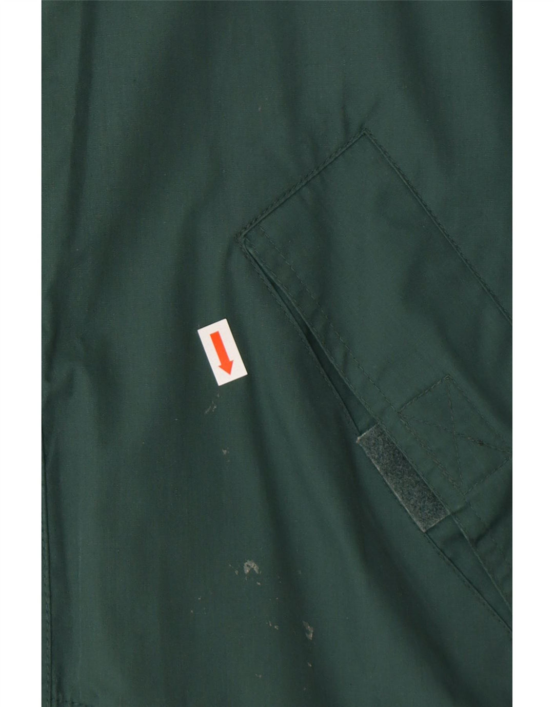 SLAM Mens Utility Jacket UK 40 Large Green Polyester Vintage Slam and Second-Hand Slam from Messina Hembry 