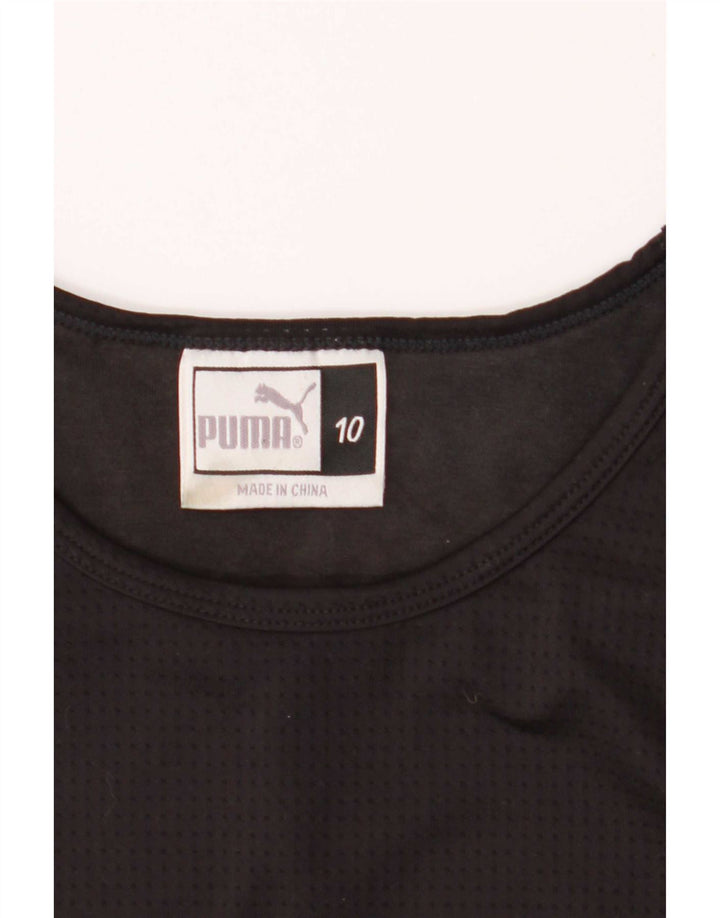 Puma ženski prsluk UK 10 mali crni poliester