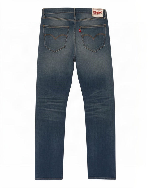 Levi's muške 504 ravne traperice W34 L31 plave