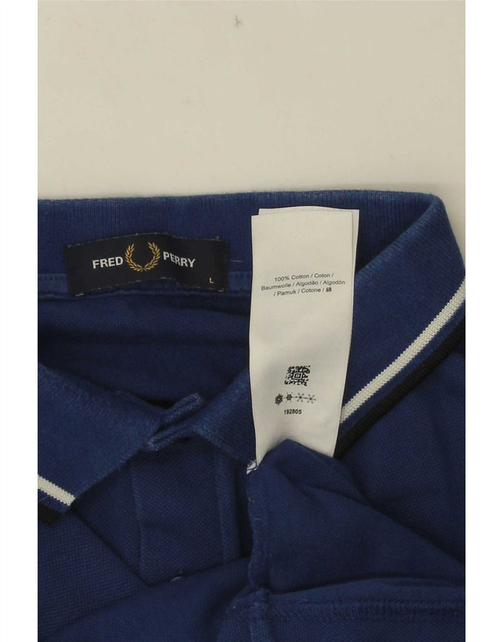 Fred Perry muška polo majica velika tamnoplava pamuk