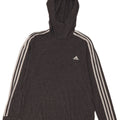 ADIDAS ženski džemper s kapuljačom Climalite UK 12/14 srednje sivi poliester