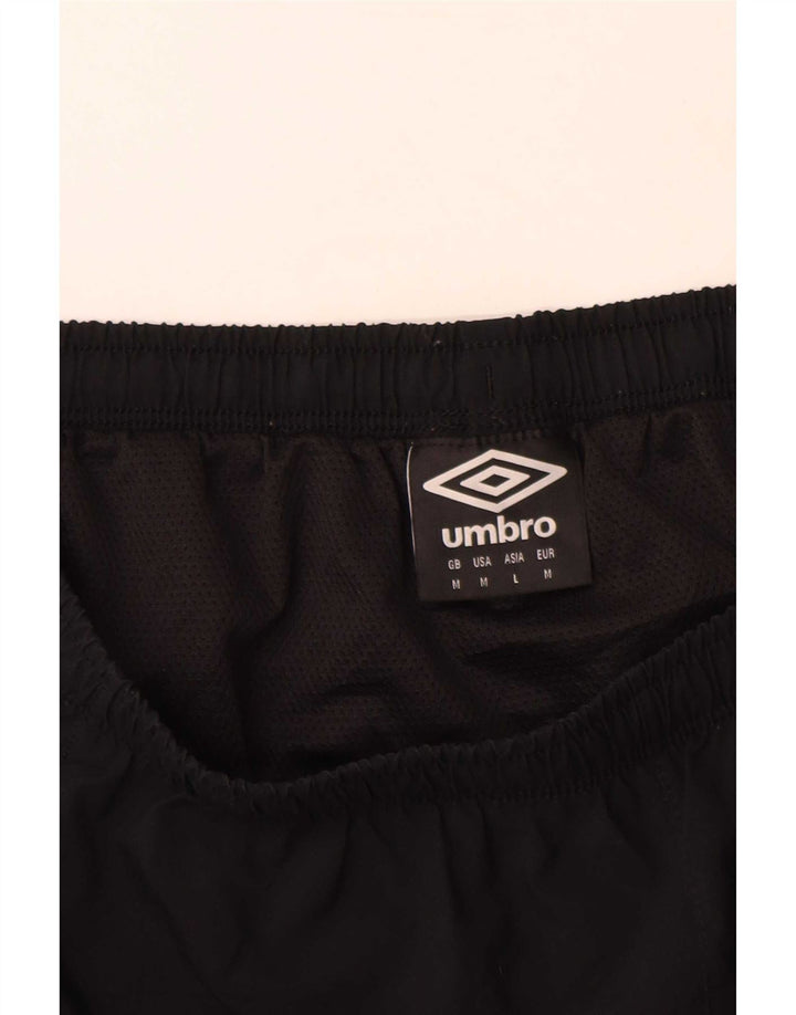 Umbro muške sportske kratke hlače srednje crne boje od poliestera