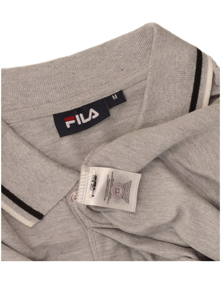 FILA muška polo majica srednje sivi pamuk