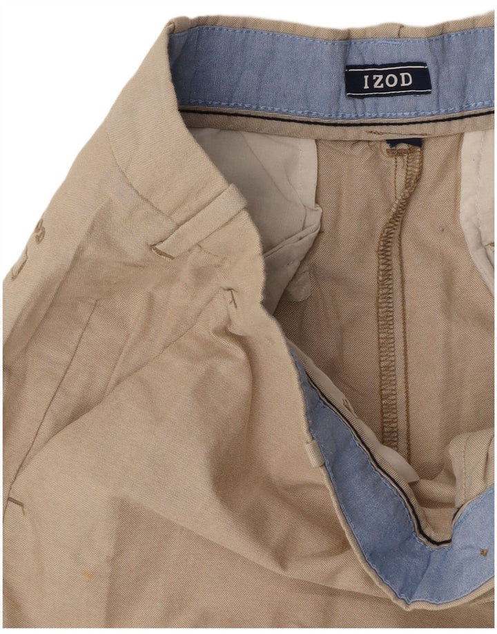 IZOD Muške chino kratke hlače W30 srednje bež boje