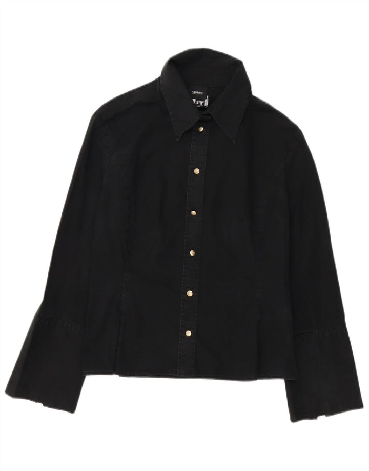 Versace ženska svečana košulja UK 10 mala crna