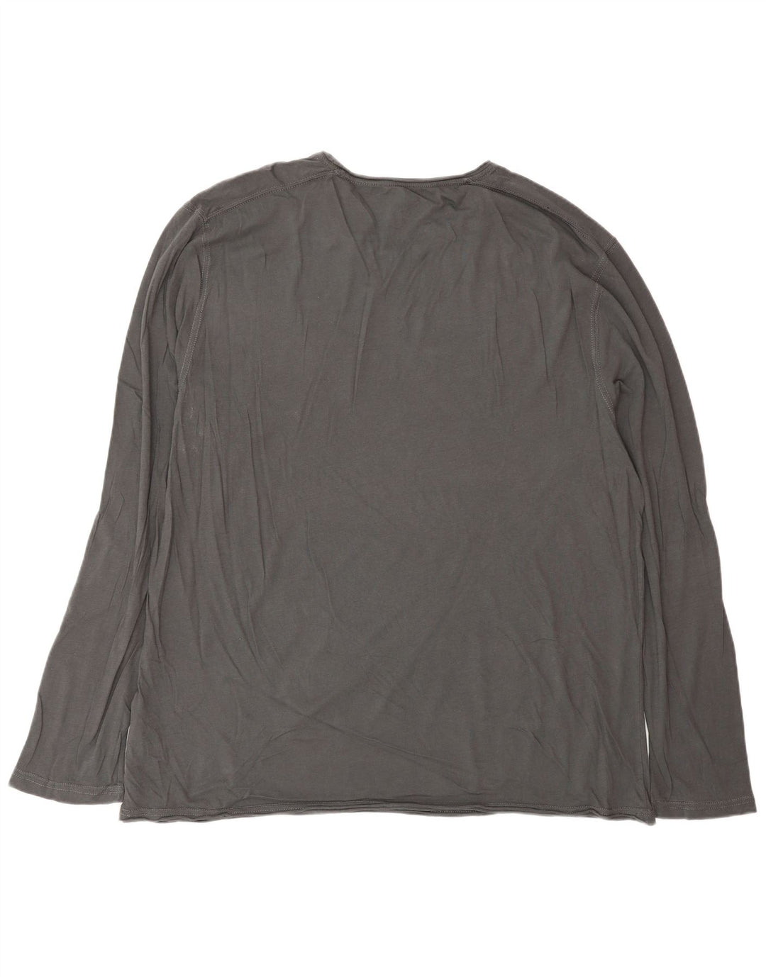 NAPAPIJRI Muška majica dugih rukava Geographic Graphic 3XL, sivi pamuk