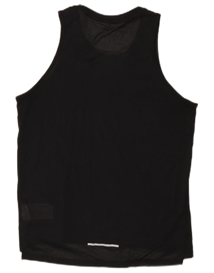 Nike Ženski Dri Fit Vest Top UK 14 srednje crni poliester