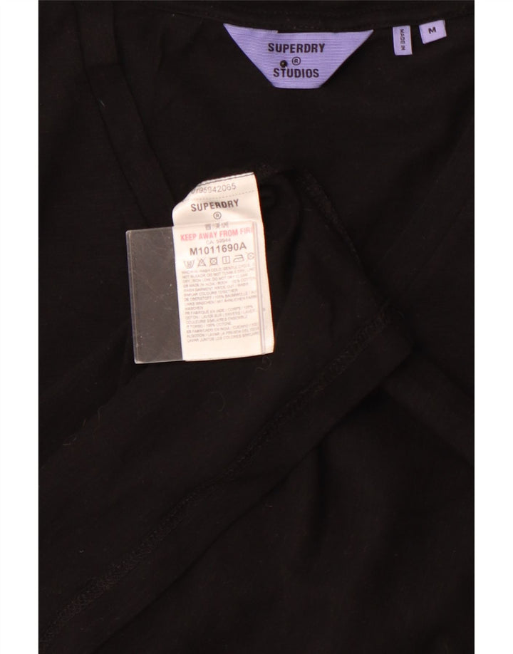 SUPERDRY muška majica kratkih rukava Srednji crni pamuk